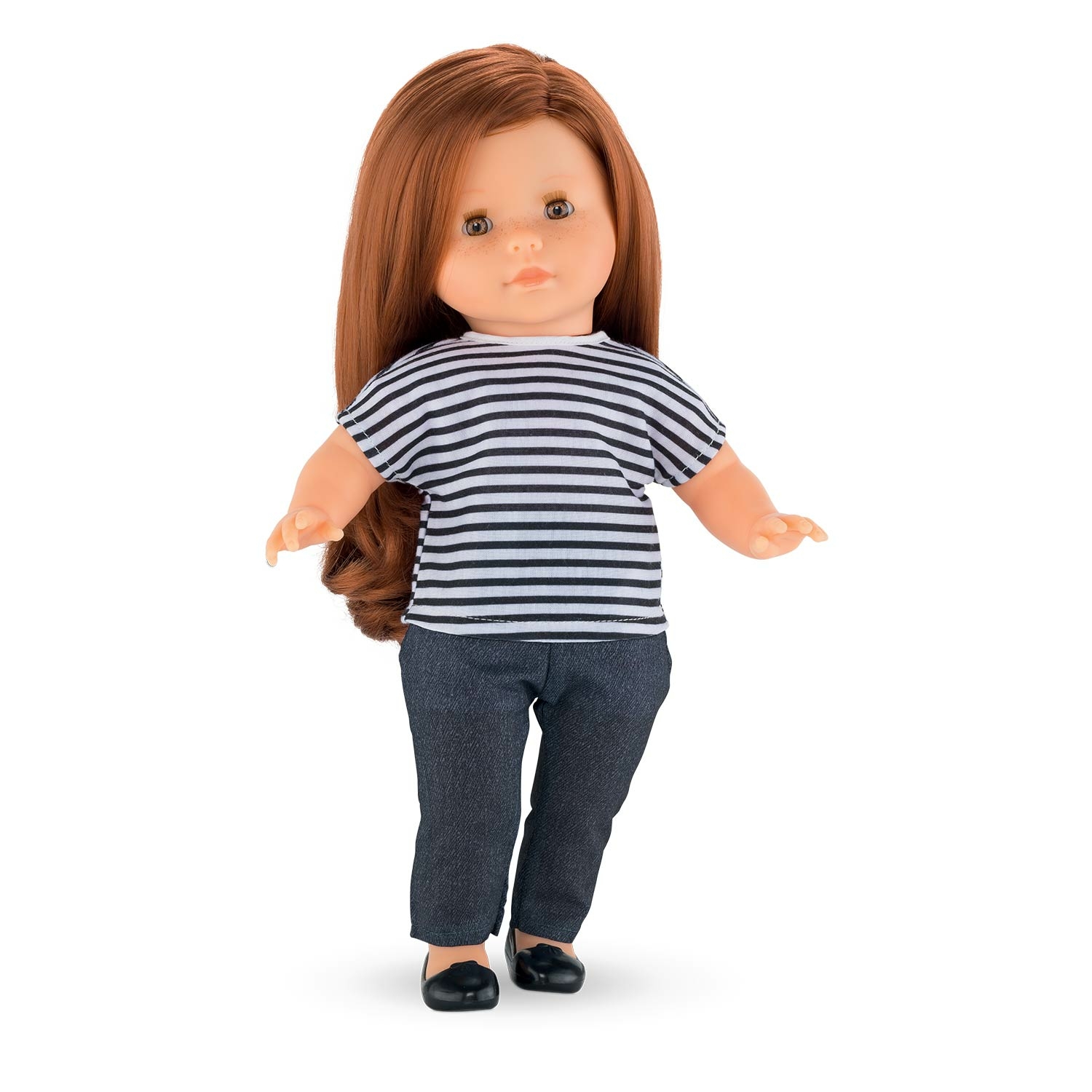 Poupee corolle top avec cheveux